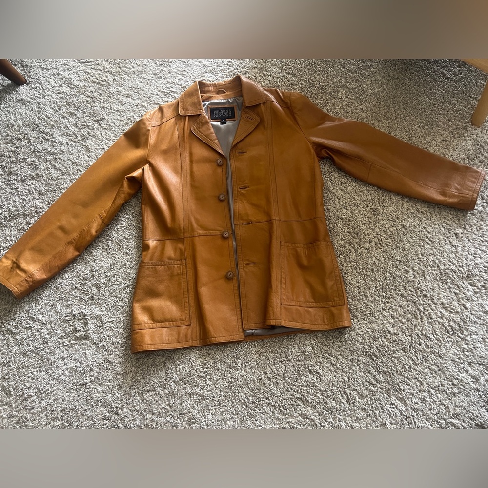 WILSONS LEATHER TAN JACKET MENSWEAR